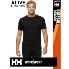   Helly Hansen CLASSIC BLACK prémium férfi környakas póló - munkaruha