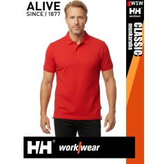   Helly Hansen CLASSIC ALERTRED prémium férfi galléros póló - munkaruha