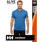 Helly Hansen CLASSIC STONEBLUE prémium férfi galléros póló - munkaruha
