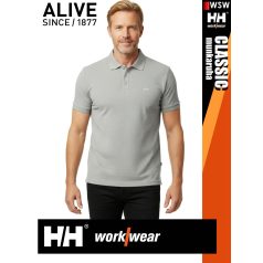   Helly Hansen CLASSIC GREYMELANGE prémium férfi galléros póló - munkaruha