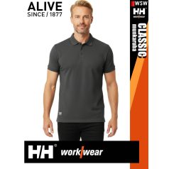   Helly Hansen CLASSIC DARKGREY prémium férfi galléros póló - munkaruha