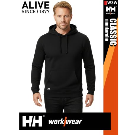 Helly Hansen CLASSIC BLACK prémium férfi 79403pulóver - munkaruha