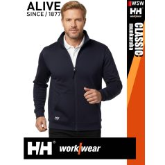   Helly Hansen CLASSIC NAVY prémium férfi cipzáras pulóver - munkaruha