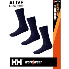   Helly Hansen MANCHESTER NAVY premium zokni 3 pár - munkaruha