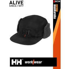   Helly Hansen OXFORD BLACK prémium téli trapper baseball sapka - munkaruha