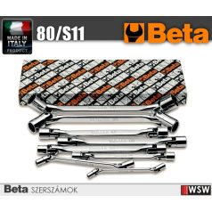   Beta szesrzám - 11 részes kettős csuklós dugókulcs készlet