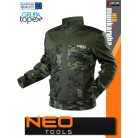 Neo Tools CAMO GREEN technikai kopásálló munkakabát - munkaruha