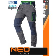   Neo Tools PREMIUM GREY pamut hasadásmentes technikai deréknadrág - munkaruha