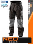   Neo Tools HD BLACK 2IN1 technikai lezippzározható szárú deréknadrág - munkaruha