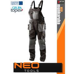   Neo Tools HD BLACK technikai kopásálló kantátosnadrág - munkaruha