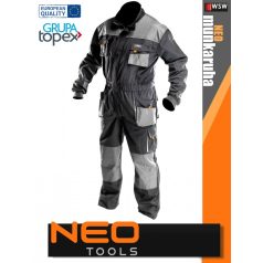 Neo Tools HD BLACK technikai overál kezeslábas - munkaruha
