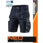 Neo Tools DENIM STRONG pamutgazdag technikai farmer rövidnadrág - munkaruha