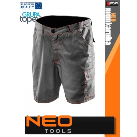 Neo Tools HD GREY technikai rövidnadrág - munkaruha