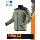Neo Tools CAMO GREEN technikai polár kardigán pulóver - munkaruha