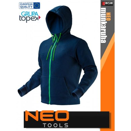 Neo Tools PREMIUM BLUE technikai kardigán pulóver - munkaruha
