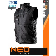 Neo Tools HD BLACK technikai bélelt mellény - munkaruha