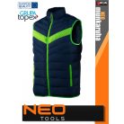 Neo Tools PREMIUM BLUE technikai bélelt mellény - munkaruha