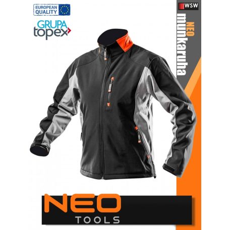 Neo Tools HD ORANGEBLACK technikai softshell - munkaruha