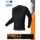 Neo Tools HD BLACK stretch technikai alsóöltözet - munkaruha