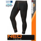 Neo Tools HD BLACK stretch technikai alsóöltözet - munkaruha