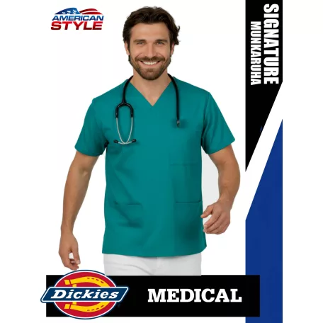 Dickies Medical EDS SIGNATURE CARIBBEAN férfi egészségügyi stretch tunika felső - munkaruha