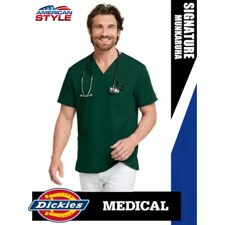 Dickies Medical EDS SIGNATURE HUNTER férfi egészségügyi stretch tunika felső - munkaruha