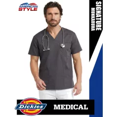   Dickies Medical EDS SIGNATURE PEWTER férfi egészségügyi stretch tunika felső - munkaruha