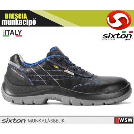 Sixton BRESCIA S3 széles lábfejű technikai fémmentes munkabakancs - munkacipő
