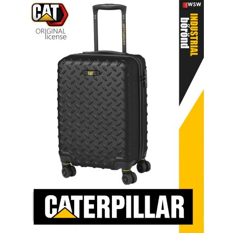 Caterpillar CAT CARGO BLACK INDUSTRIAL 22" görgős bőrönd táska 35 liter - munkaruha 