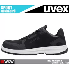  Uvex SPORT BLACKWHITE S3L technikai munkacipő - munkabakancs
