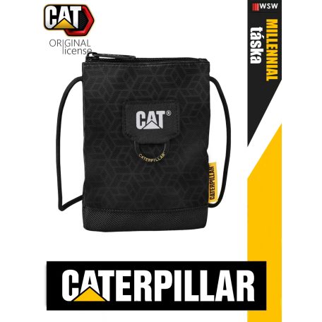 Caterpillar MILLENIAL BLACK technikai oldaltáska 1 liter - munkaruha 