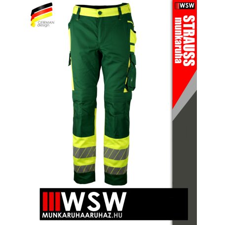 .Engelbert Strauss MOTION 24/7 YELLOWRED technikai jólláthatósági deréknadrág - munkaruha
