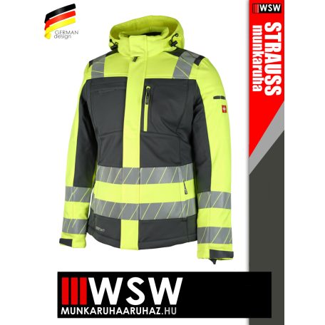 Engelbert Strauss MOTION technikai jólláthatósági softshell kabát - munkaruha