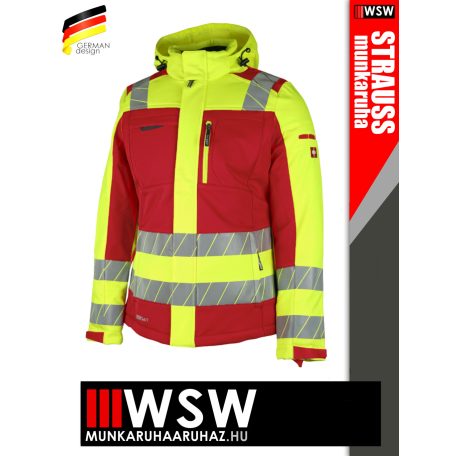 Engelbert Strauss MOTION technikai jólláthatósági softshell kabát - munkaruha