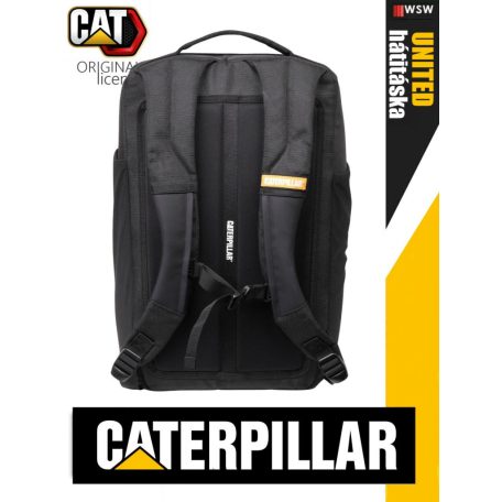 Caterpillar UNITED BLACK technikai laptop hátitáska 23 liter - munkaruha 