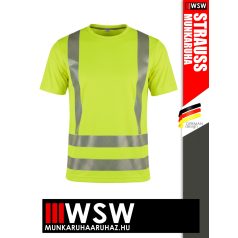   .Engelbert Strauss FUNCTIONAL YELLOW technikai jólláthatósági póló - munkaruha