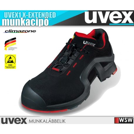Uvex UVEX1 X-TENDED S3 technikai munkacipő - munkabakancs