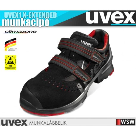 Uvex UVEX1 X-TENDED S1P technikai munkacipő - munkaszandál