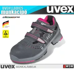Uvex LADIES GREY S1 női technikai munkacipő - munkabakancs