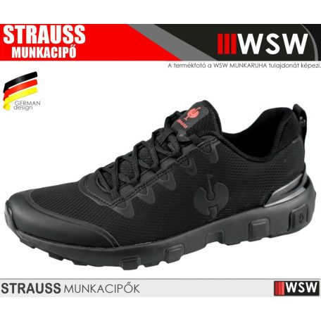.Engelbert Strauss BANI BLACK technikai konnyített bakancs - munkacipő