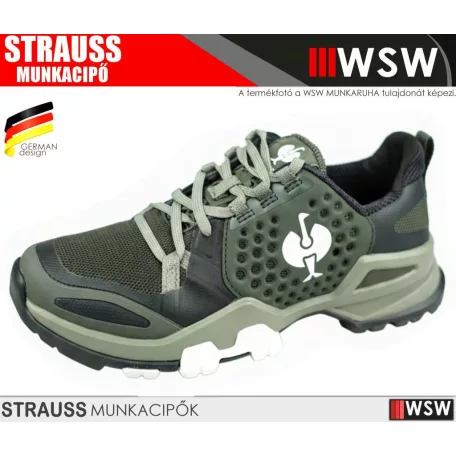 .Engelbert Strauss NATTAI GREEN technikai konnyített bakancs - munkacipő