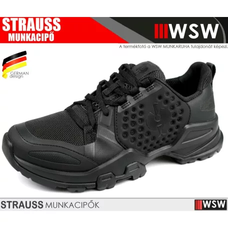 .Engelbert Strauss NATTAI BLACK technikai konnyített bakancs - munkacipő