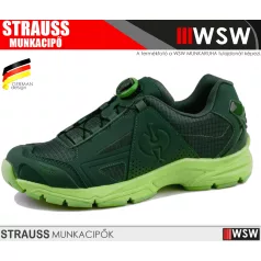   .Engelbert Strauss CORVIDS GREEN O1 munkacipő - munkabakancs