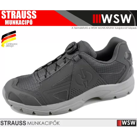 .Engelbert Strauss CORVIDS ANTHRACITE O1 munkacipő - munkabakancs