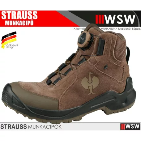 .Engelbert Strauss APATE II CHESTNUT O2 technikai munkacipő - munkabakancs
