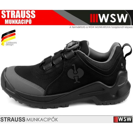 .Engelbert Strauss APATE II BLACK O2 munkacipő - munkabakancs
