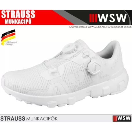 .Engelbert Strauss TOLEDO WHITE önbefűzős utcai és munkacipő - munkabakancs