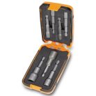 61 csavarhúzóbetét és 1 mágneses betéttartó fémdobozban_861_C61P