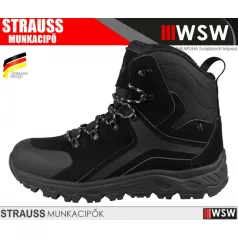   .Engelbert Strauss CULIO O2 BLACK CI bélelt munkacipő - munkabakancs