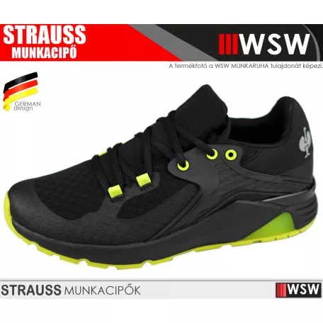 .Engelbert Strauss PIETAS OXIDBLACK O1 WIBRAM lélegző munkabakancs - munkacipő